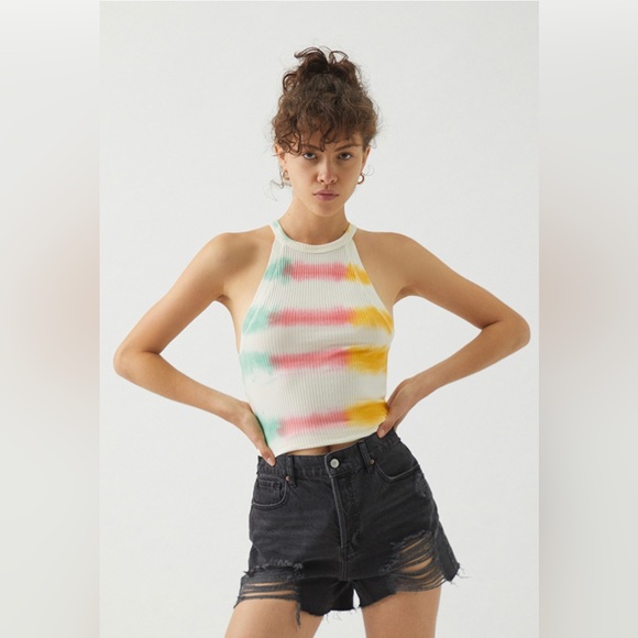 Free People Easy Breezy Tank Top women Funky Stripe Combo - Picture 1 of 11